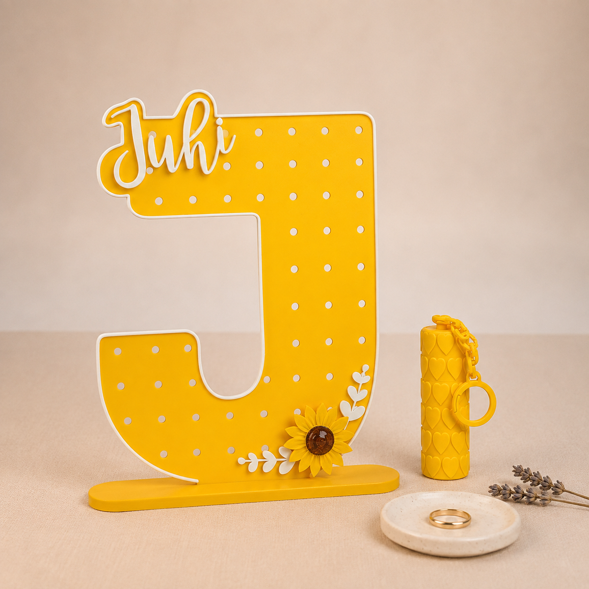 Personalized Earring Holder