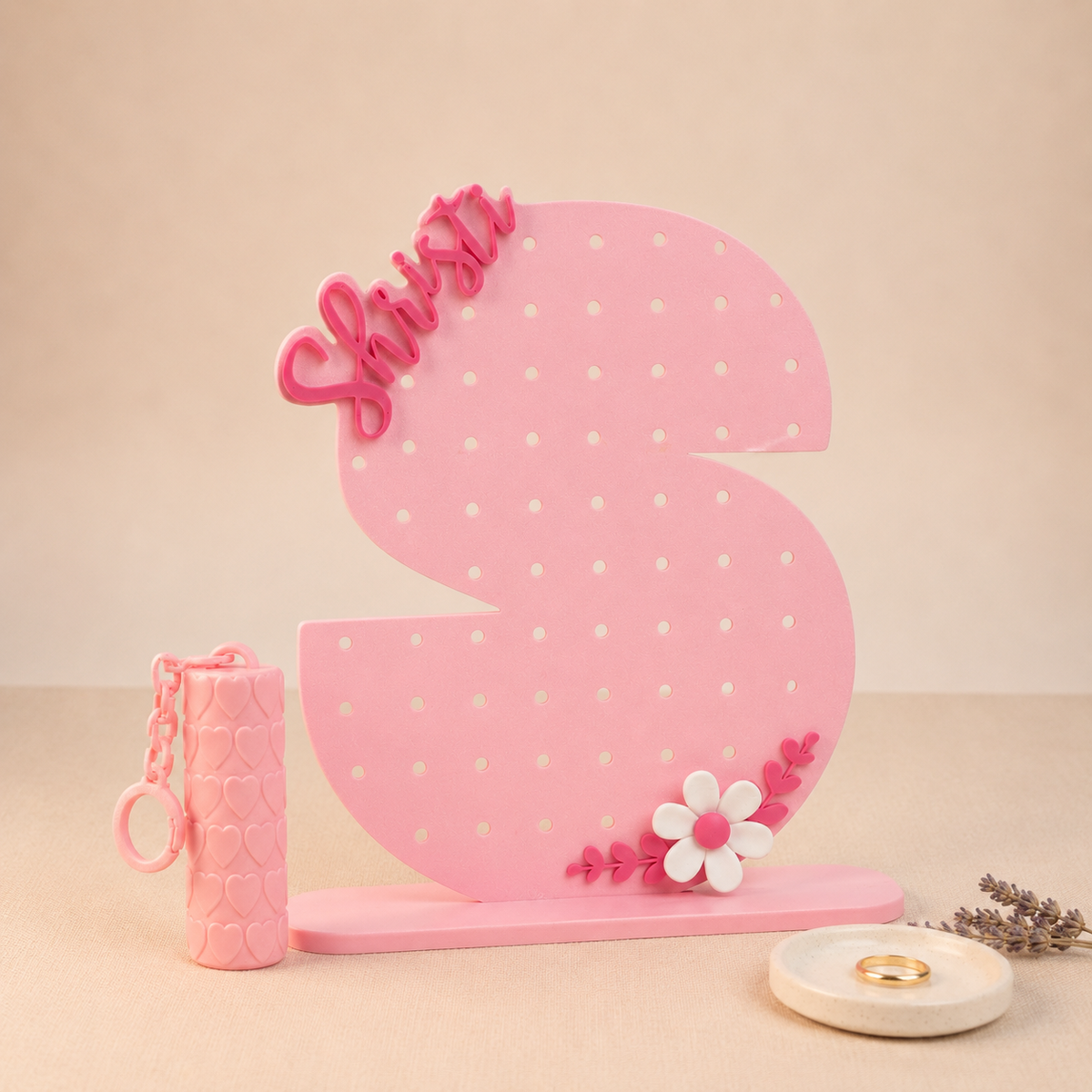 Personalized Earring Holder