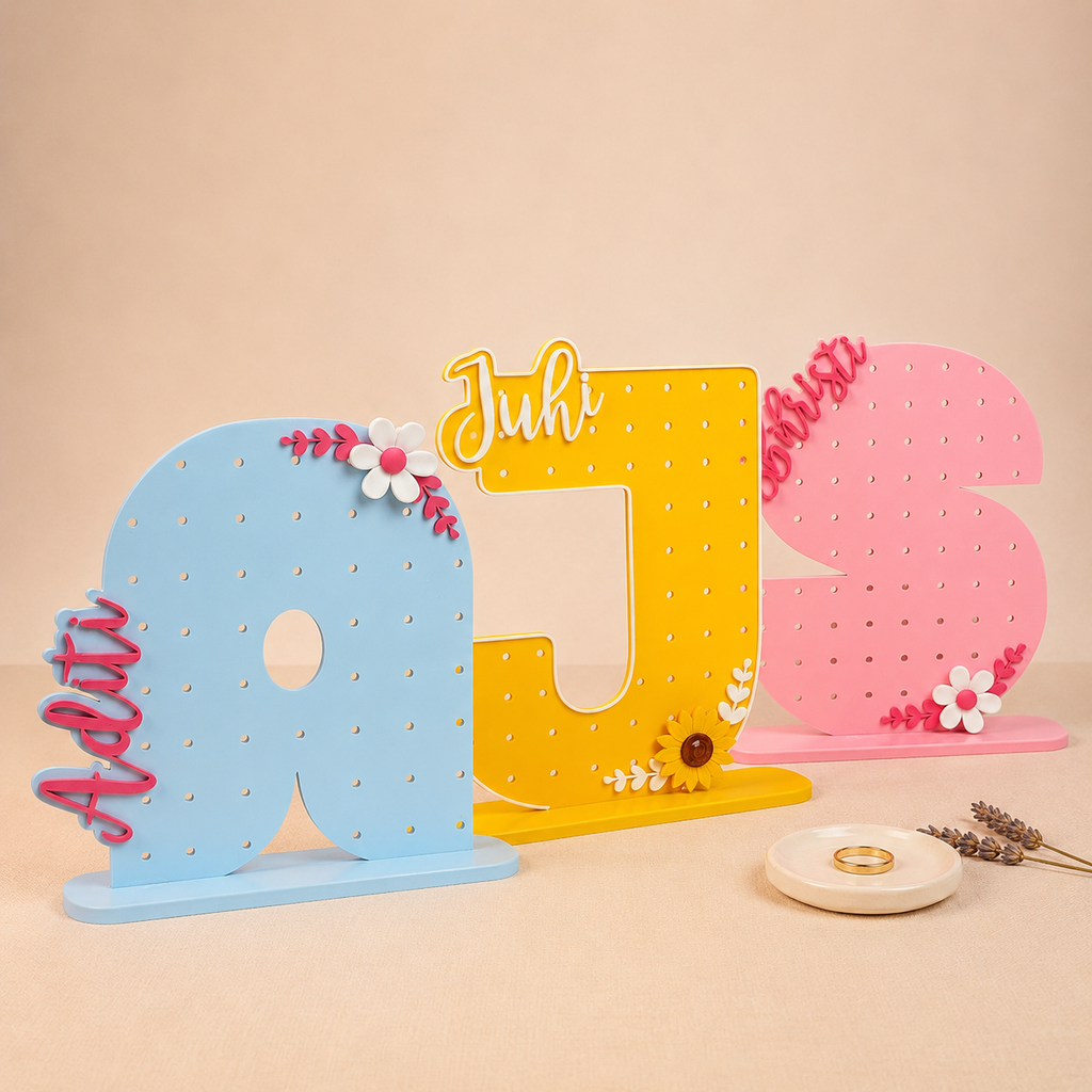 Personalized Earring Holder