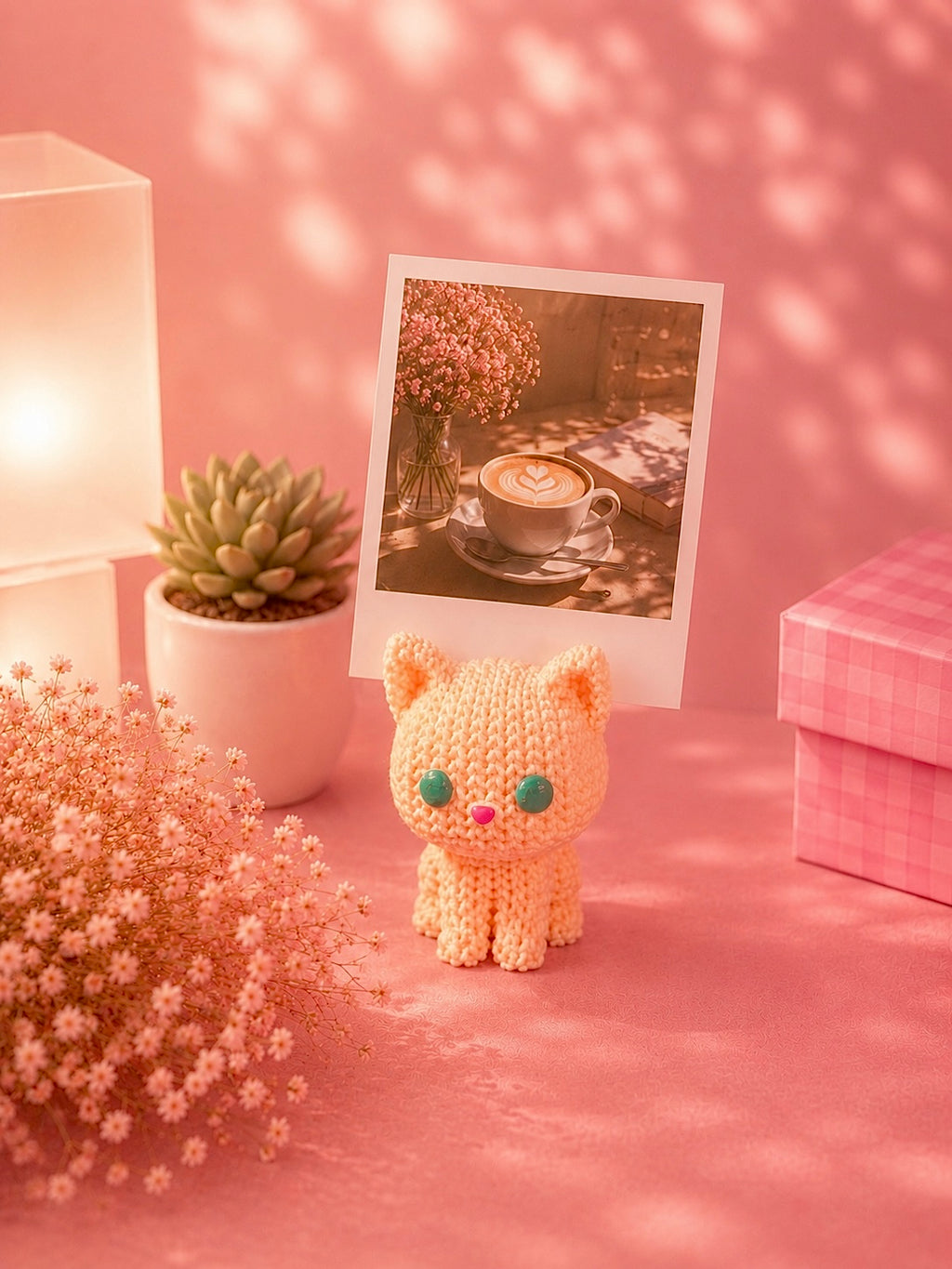 Cute Kitten Photo Holder