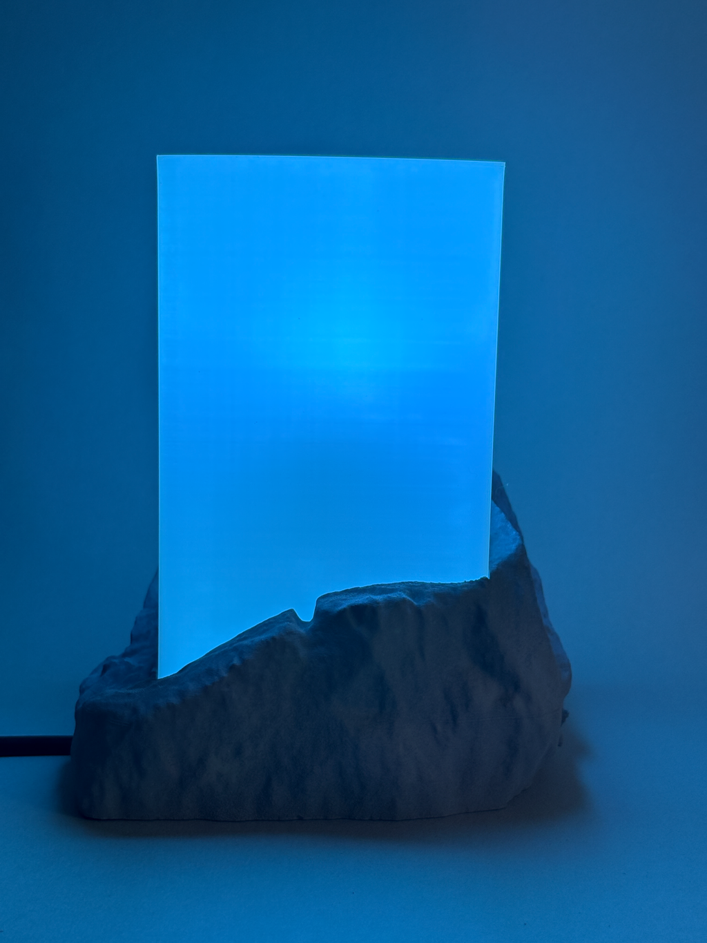 Stone Desk Lamp