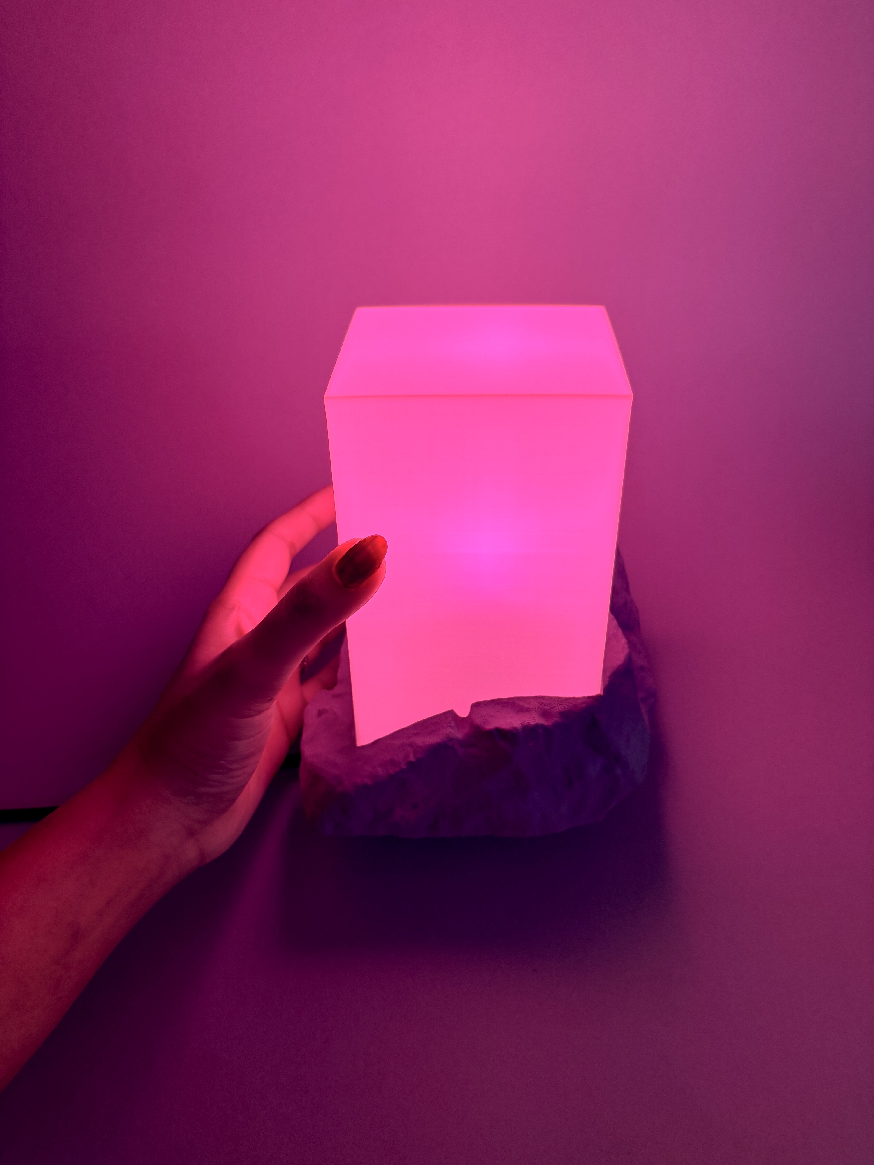 Stone Desk Lamp