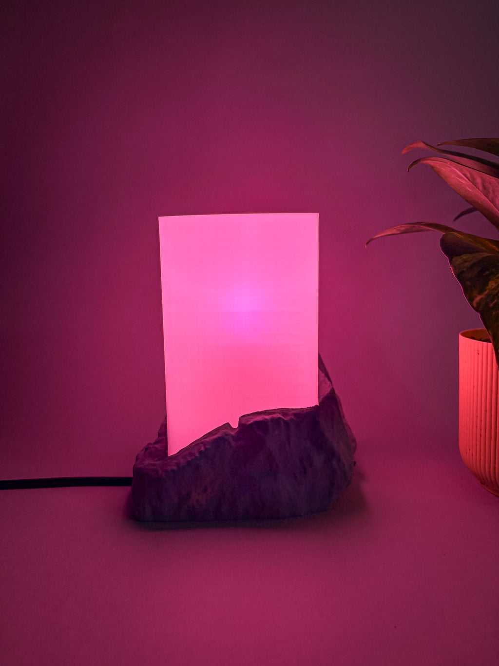 Stone Desk Lamp