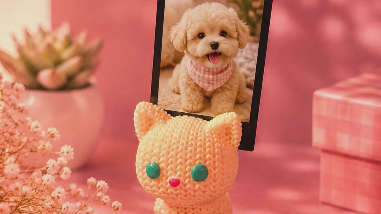 Cute Kitten Photo Holder